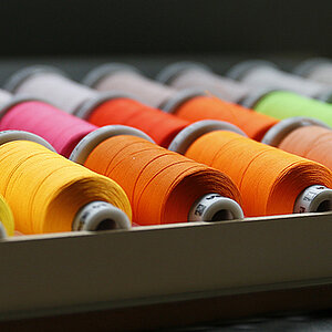 [Translate to Global Deutsch:] selection of Madeira embroidery threads