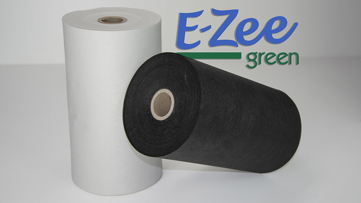 Support de broderie E-ZEE Green Cut rPES en rouleaux en noir et blanc
