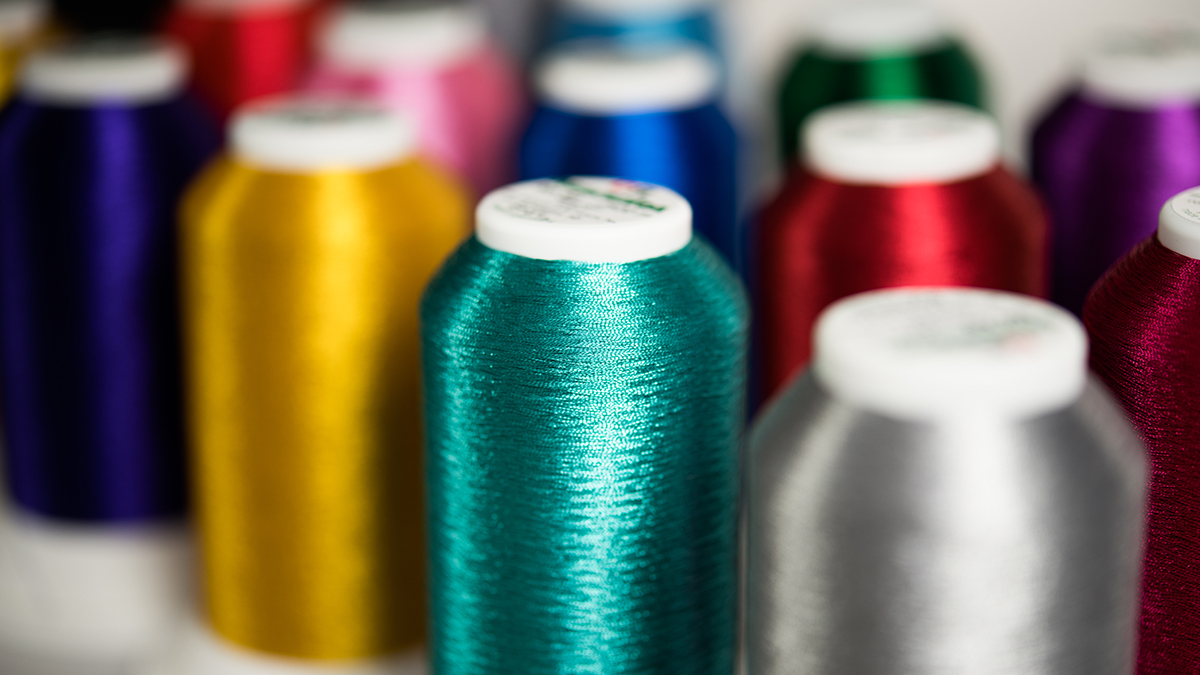 [Translate to Global Portugiesisch:] Metallic embroidery thread range