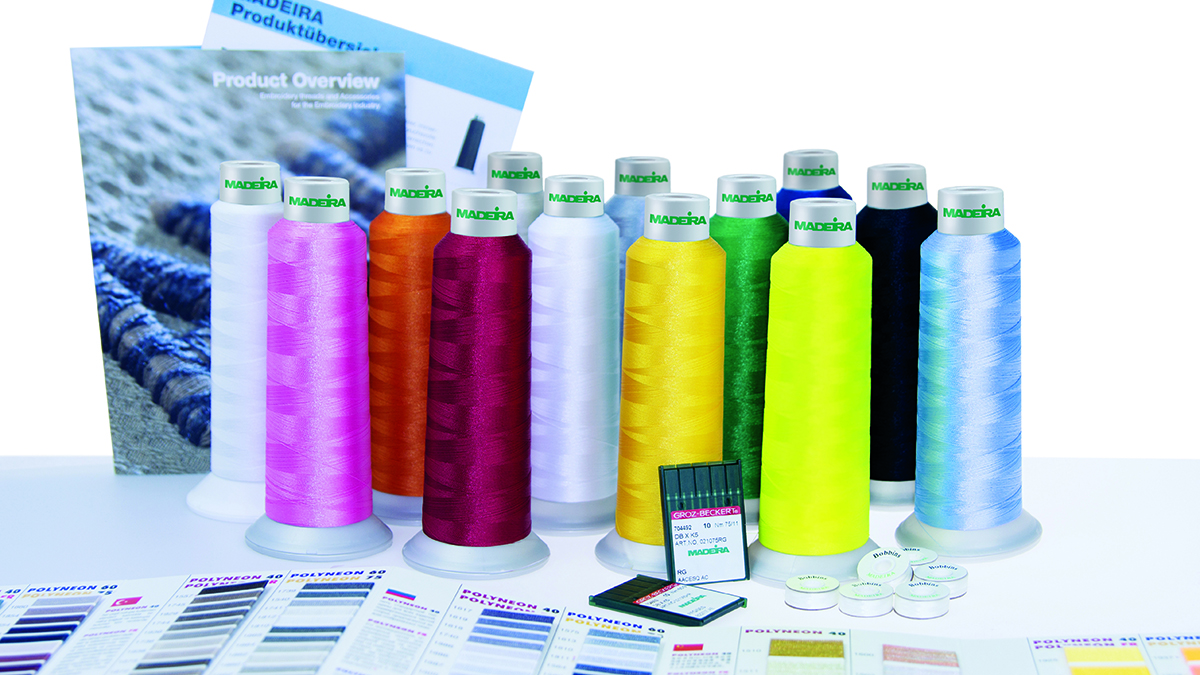 [Translate to Global Portugiesisch:] Individual machine dealer embroidery starter kits from Madeira